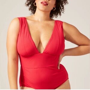 Andie Swim Mykonos One Piece Swimsuit -1X like new‎ condition